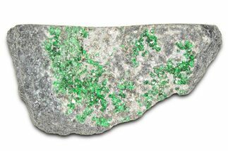 Sparkling Green Uvarovite Garnets - Russia #379992