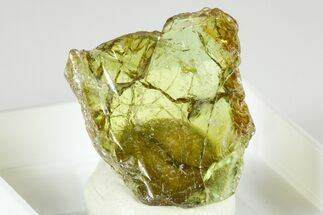 Green Titanite (Sphene) Crystal - Tanzania #379738