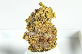 Rare Tongxinite on Native Copper - Germany #379773