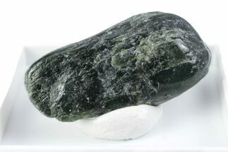 Tumbled Dark Green Jade (Nephrite) Stone - California #380147