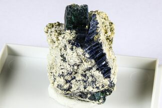 Translucent Blue-Green Vivianite Crystals - Romania #380208