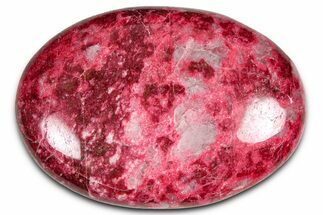 Vibrant Polished Thulite Stone - Trondheim, Norway #380819