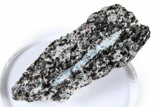 Fluorescent Kyanite & Garnet in Biotite-Quartz Schist - Russia #380675