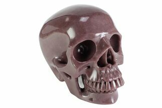 Realistic Purple Aventurine Crystal Skull - Madagascar #382032