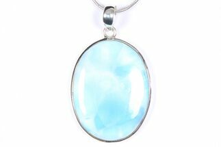 Stunning Larimar Pendant (Necklace) - Sterling Silver #382314