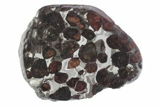 Sericho Pallasite Meteorite ( g) Slice - Kenya #382943