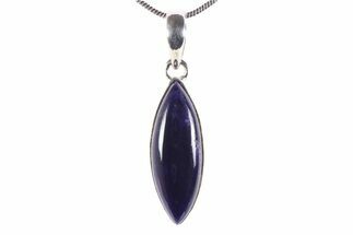 Polished Sugilite Pendant (Necklace) - Sterling Silver #382854