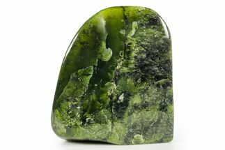 Free-Standing Polished Jade (Nephrite) - Afghanistan #383413