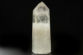 Polished Clear Quartz Crystal Tower - Madagascar #383856